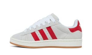 Adidas Campus 00s Crystal White Scarlet (W)