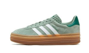 Adidas Gazelle Bold Silver Green Gum (W)