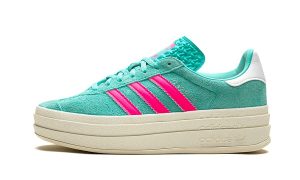 Adidas Gazelle Bold Flash Aqua Lucid Pink (W)