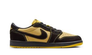Air Jordan 1 Retro Low OG Quai 54 Black Tour Yellow Red
