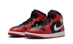 Air Jordan 1 Mid Gym Red Black White (2024)