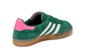 Adidas Gazelle Indoor Collegiate Green Lucid Pink (W)