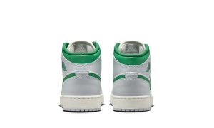 Air Jordan 1 Mid White Pure Platinum Pine Green (GS)