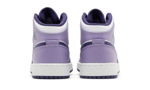 Air Jordan 1 Mid White Sky J Purple (GS)