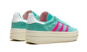 Adidas Gazelle Bold Flash Aqua Lucid Pink (W)