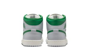 Air Jordan 1 Mid White Pure Platinum Pine Green