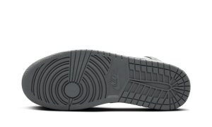 Air Jordan 1 Mid Black White Iron Grey