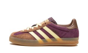 Adidas Gazelle Indoor Maroon Almost Yellow
