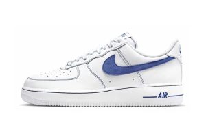 Nike Air Force 1 Low ’07 LV8 White Deep Royal Blue