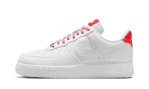 Nike Air Force 1 Low ’07 White Pink Foam Metallic Silver Light Crimson (W)