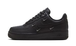 Nike Air Force 1 Low ’07 LX Black Silver Mini Swoosh (W)