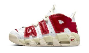 Nike Air More Uptempo White Red Sail (W)