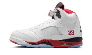 Air Jordan 5 Retro Fire Red Black Tongue (2025)