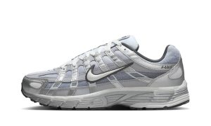 Nike P-6000 Metallic Silver Summit White-Wolf Grey
