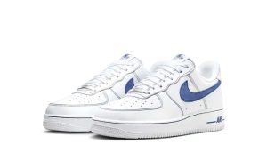 Nike Air Force 1 Low ’07 LV8 White Deep Royal Blue