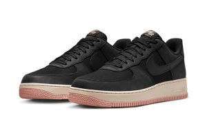 Nike Air Force 1 Low ’07 LX Black Red Stardust
