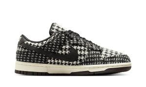 Nike Dunk Low Harris Tweed White Black Multi (W)