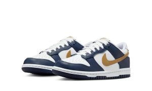 Nike Dunk Low Midnight Navy Wheat (GS)