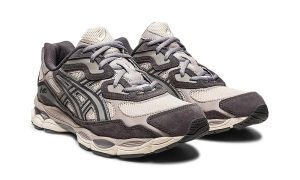 ASICS Gel-NYC Oatmeal Obsidian Grey