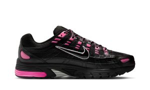 Nike P-6000 Pink Blast Metallic Silver Black