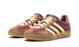 Adidas Gazelle Indoor Maroon Almost Yellow