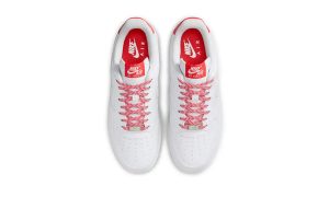 Nike Air Force 1 Low ’07 White Pink Foam Metallic Silver Light Crimson (W)