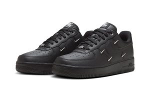 Nike Air Force 1 Low ’07 LX Black Silver Mini Swoosh (W)