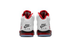 Air Jordan 5 Retro Fire Red Black Tongue (2025)