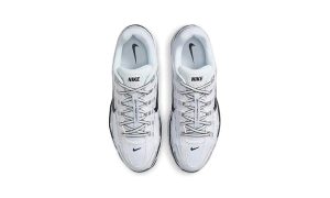 Nike P-6000 White Metallic Silver Black