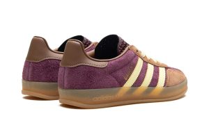 Adidas Gazelle Indoor Maroon Almost Yellow