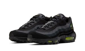 Nike Air Max 95 Retro Logo Black Grey Volt