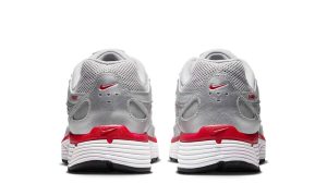 Nike P-6000 Metallic Silver Gym Red