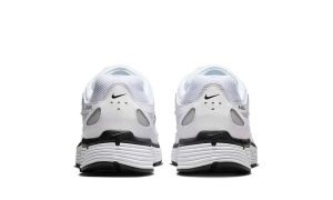 Nike P-6000 White Metallic Silver Black