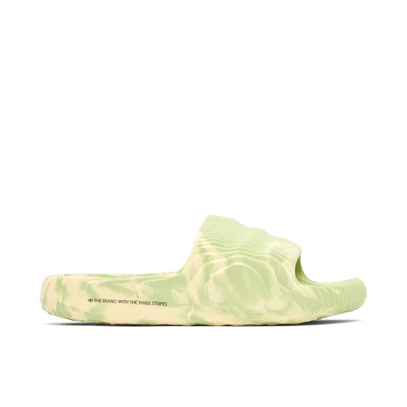 Adidas Adilette 22 Slides Magic Lime St Desert Sand