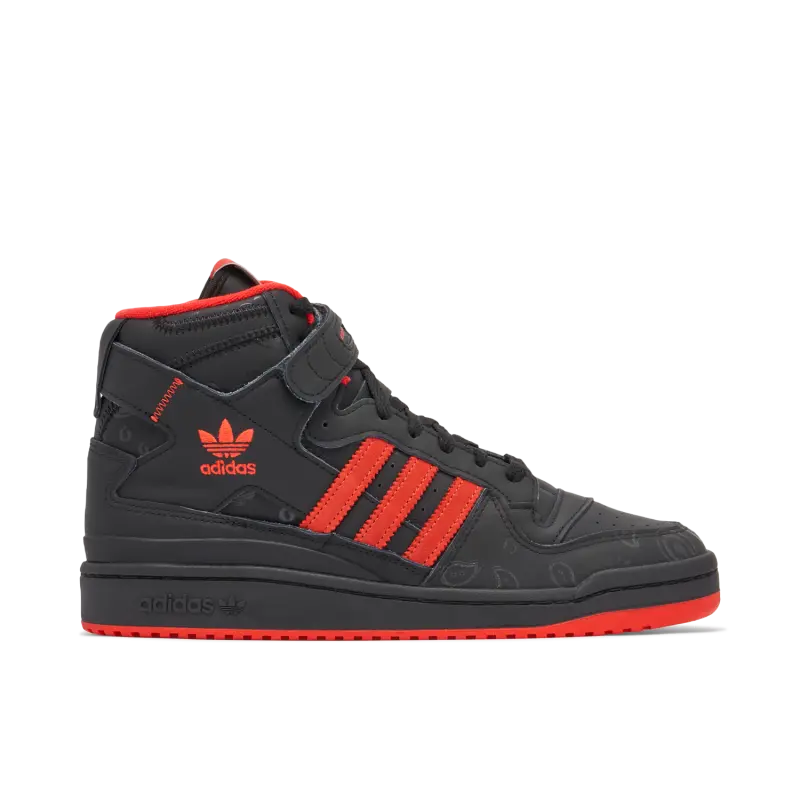 KSI x Adidas Forum High Black Red