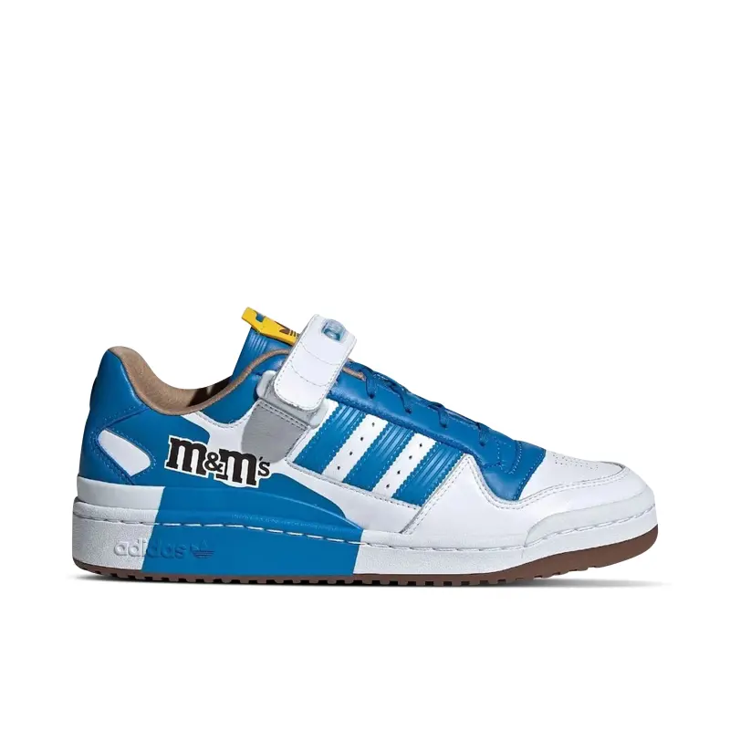 M&M x Adidas Forum Low Blue