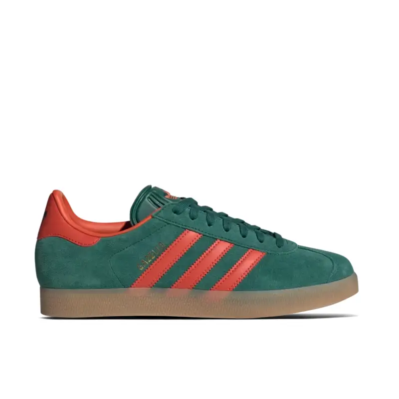 Adidas Gazelle Collegiate Green Preloved Red