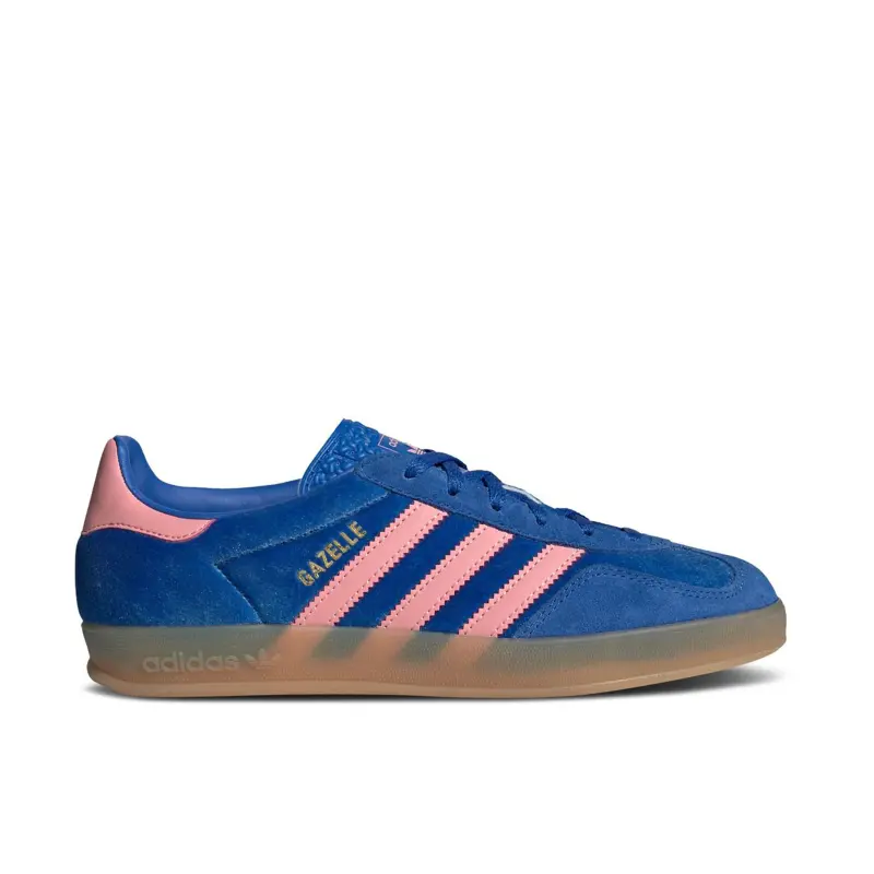Adidas Gazelle Indoor Blue Semi Pink Spark (Womens)