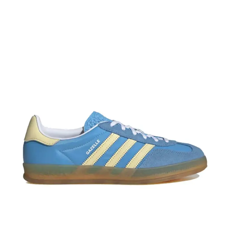 Adidas Gazelle Indoor Blue Yellow (Womens)