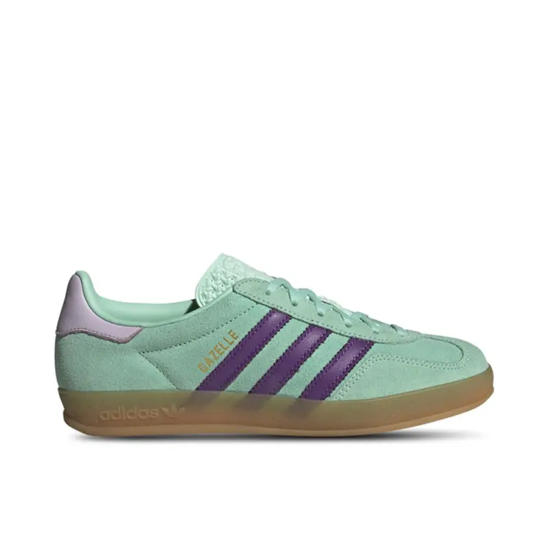 Adidas Gazelle Indoor Clear Mint Active Purple (Womens)