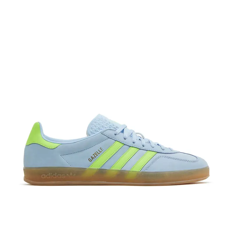 Adidas Gazelle Indoor Clear Sky Solar Green (Womens)