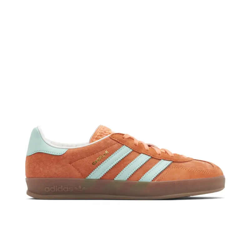 Adidas Gazelle Indoor Orange Clear Mint (Womens)