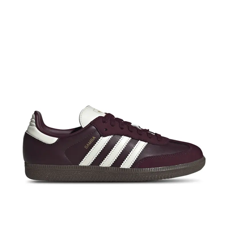 Adidas Samba OG Maroon Off White Gum (Womens)
