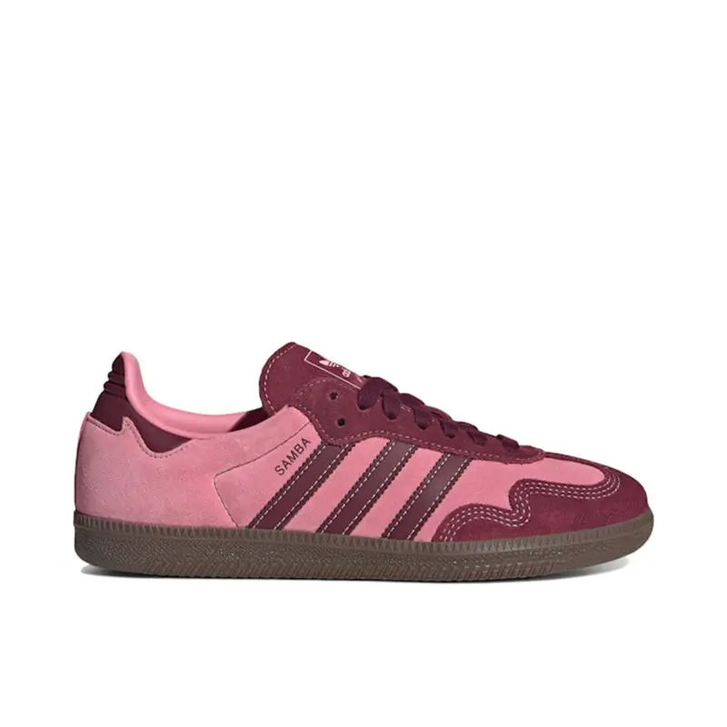 Adidas Samba OG Pink Spark Shadow Red (Womens)
