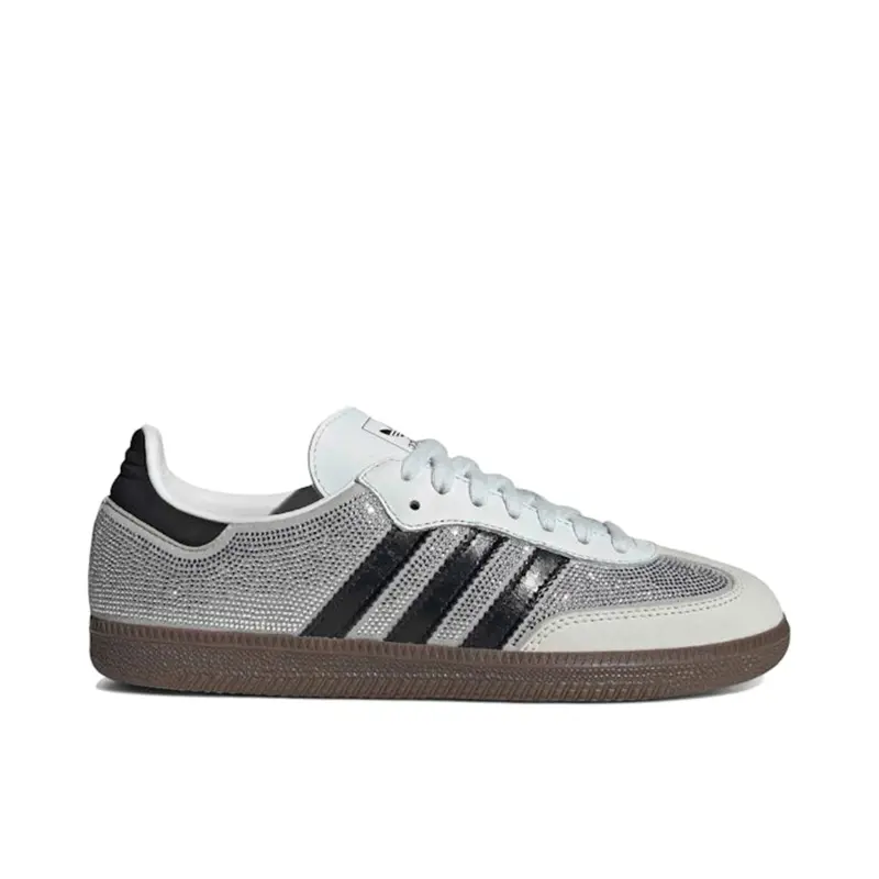 Adidas Samba OG Rhinestone Crystal White Silver (Womens)