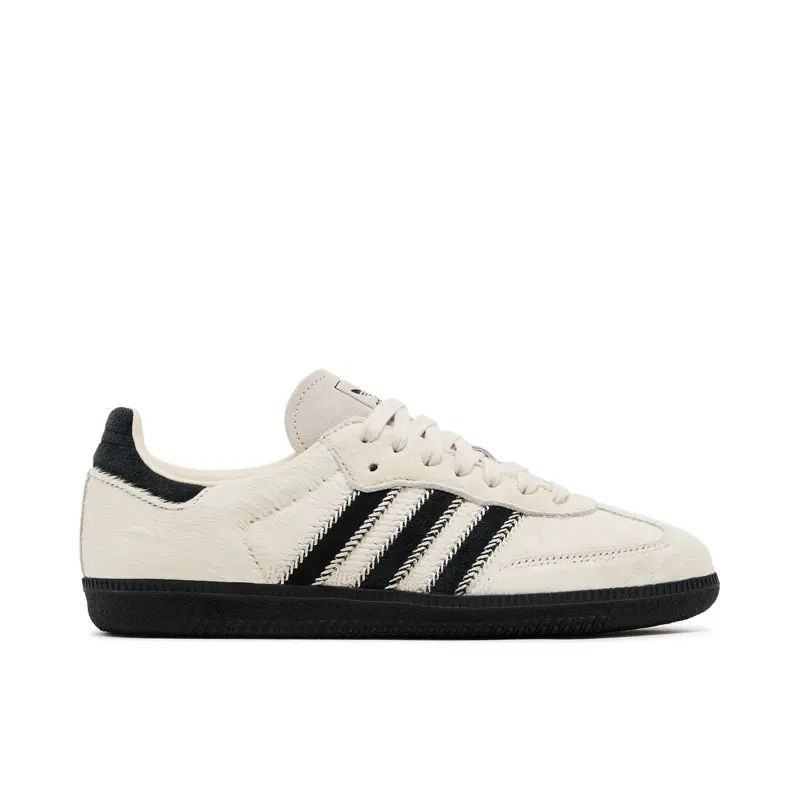 Adidas Samba OG Wonder White Black Pony (Womens)