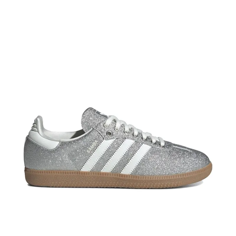 Adidas Samba Shine Silver Metallic (Womens)