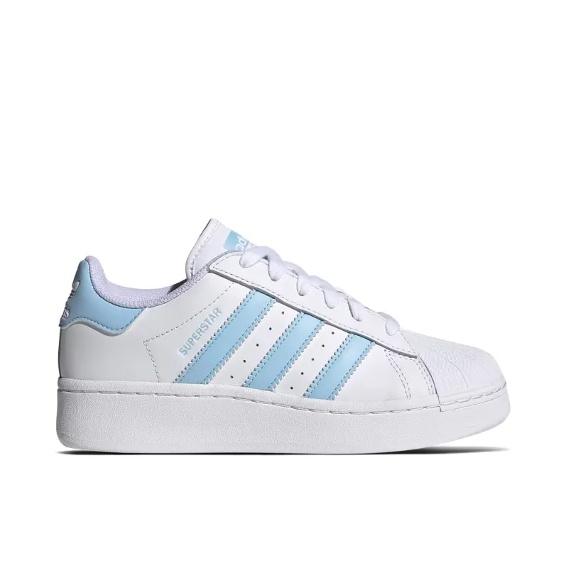 Adidas Superstar XLG Cloud White Clear Sky (Womens)