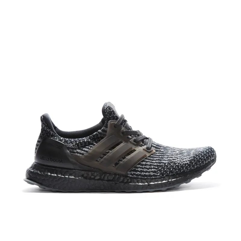 Adidas Black Silver Ultra Boost 3.0