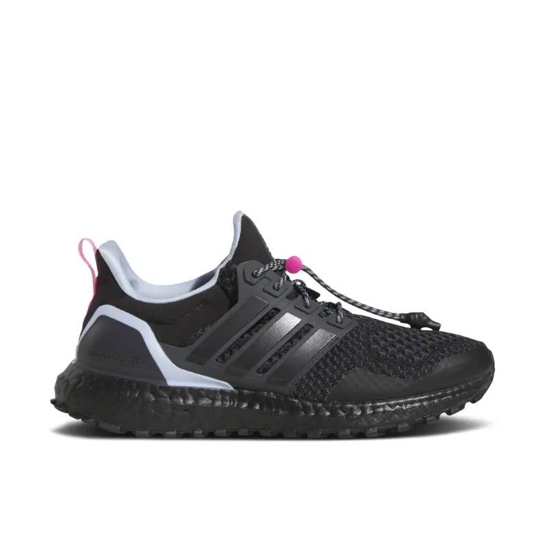 Adidas Ultra Boost 1.0 Toggle Lacing Black Blue Dawn (Womens)